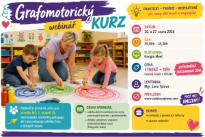 GRAFOMOTORICKÝ KURZ   – webinář